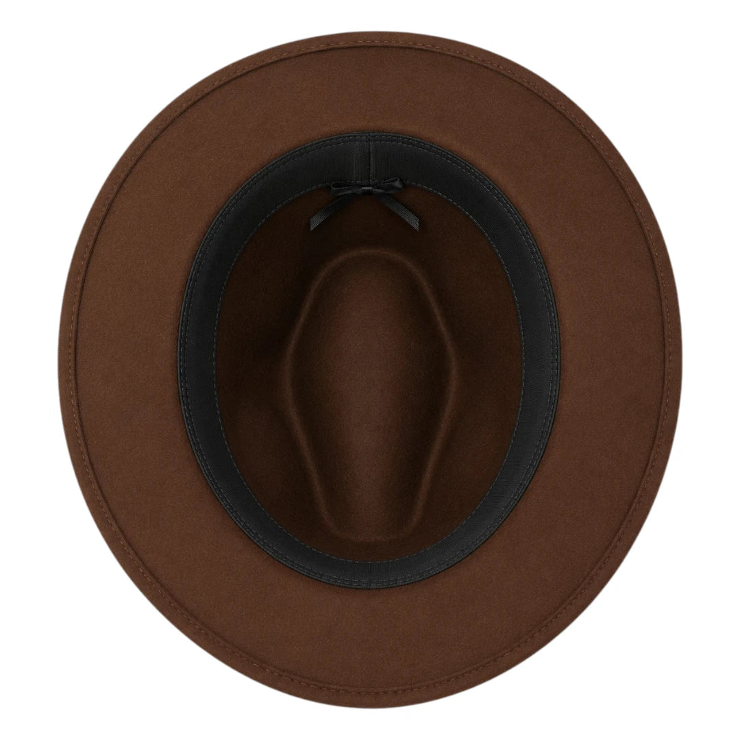 Texas Hats Brown Wool Felt Cowboy Hat – Unisex Western Hat